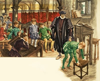 Olipa kerran... Rangaistus koulussa Tudor-kaudella tekijältä Peter Jackson