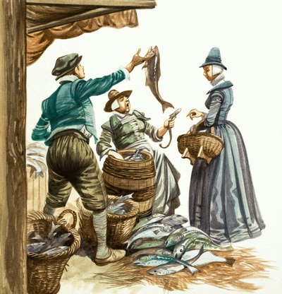 Olipa kerran... markkinat ja katukauppiaat Tudor-kaudella tekijältä Peter Jackson