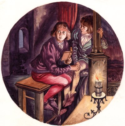 Prinssit tornissa (guassi paperille) tekijältä Peter Jackson