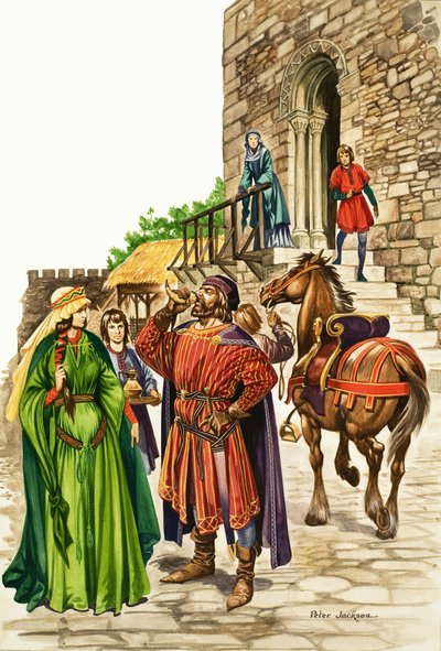Britannian ihmeellinen tarina: Saksilaisten ja normannien vaatteet: The Clothes of the Saxons and Normans tekijältä Peter Jackson