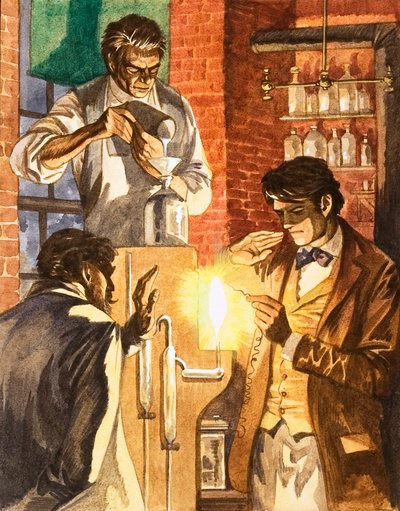Thomas Edison ja Joseph Swan luovat sähkövalon tekijältä Peter Jackson