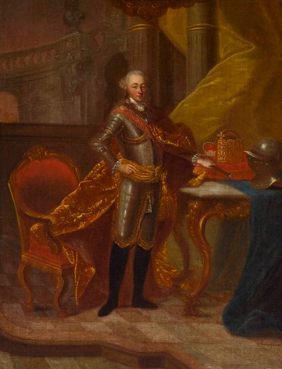 Kreivi Palatine Charles Theodoren muotokuva, Baijerin vaaliruhtinas 1724-1799. tekijältä Peter Jacob Horemans