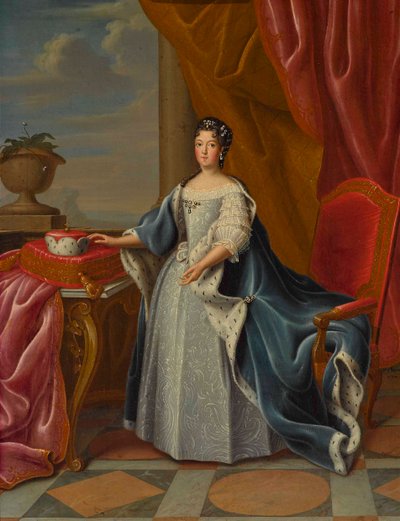 Muotokuva Theresa Kunegunda Sobieskasta 1676-1730, Baijerin vaalitar. tekijältä Peter Jacob Horemans