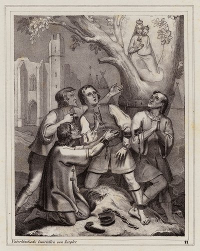 Neitsyt Marian ilmestyminen, Hietzing, Wien tekijältä Peter Johann Nepomuk Geiger