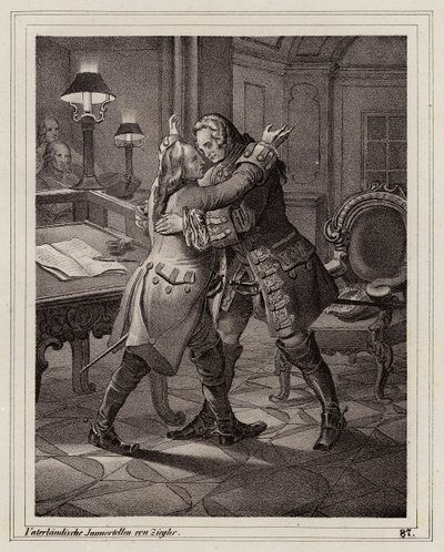 Savoijin Eugen syleilee Marlborough