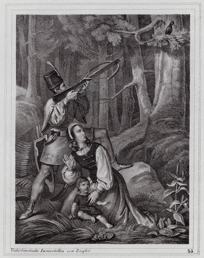 Korppikuningas Matthias Corvinus (kaiverrus) tekijältä Peter Johann Nepomuk Geiger