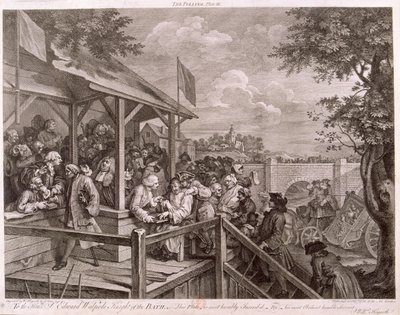 "The Polling", 1758 tekijältä Peter La Cave