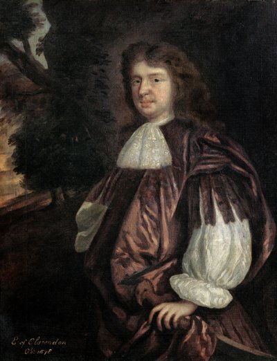 Edward Hyde, Clarendonin jaarli, noin 1667. tekijältä Peter Lely
