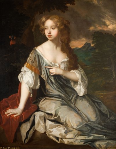 Muotokuva rouva Lucy Loftusista, 1667. tekijältä Peter Lely