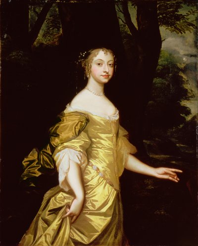 Richmondin herttuattaren Francesin muotokuva tekijältä Peter Lely