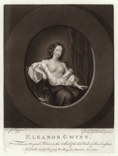Nell Gwynin muotokuva tekijältä Peter Lely
