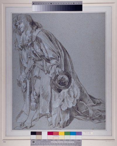 Kunnioittava hahmo (liitu paperille) tekijältä Peter Lely