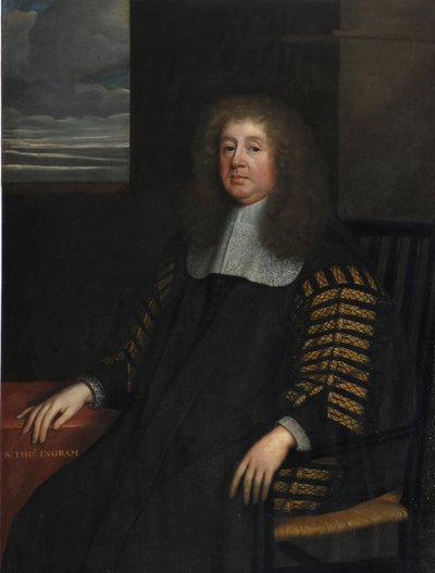 Sir Thomas Ingram, Lancasterin herttuakunnan liittokansleri (öljy kankaalle) tekijältä Peter Lely