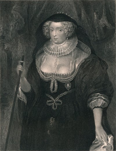 Frances Howard, Richmondin herttuatar, 1800-luvun puoliväli. tekijältä Peter Lightfoot