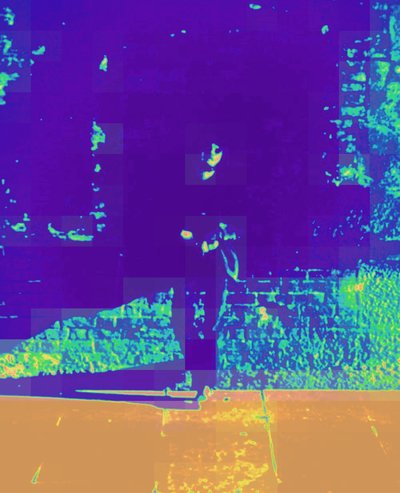 70-luvun ARTIST ROGER, 2015 (digitaalisesti parannettu valokuva) tekijältä Peter McClure