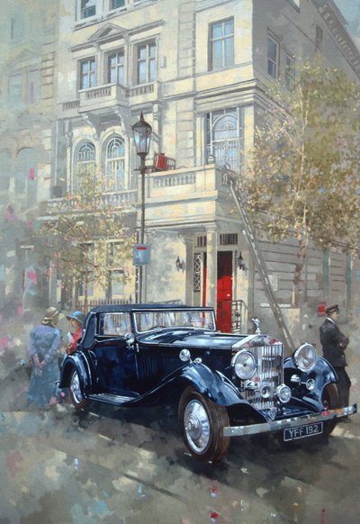 Phantom II Queens Gate Mewsiin (öljy kankaalle) tekijältä Peter Miller