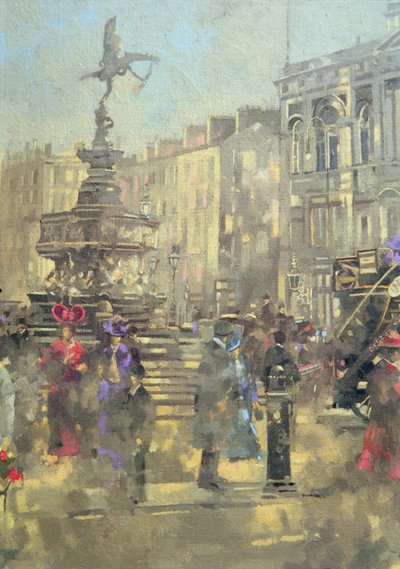 Piccadilly Circus n. 1890 tekijältä Peter Miller