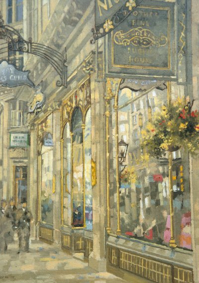 Savoy Taylors Guild - The Strand (öljy kankaalle) tekijältä Peter Miller