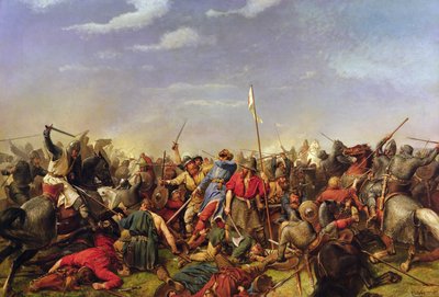 Stamford Bridgen taistelu tekijältä Peter Nicolai Arbo