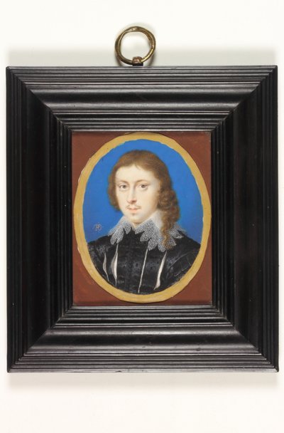 Edmund Waller (akvarelli vellum) tekijältä Peter Oliver