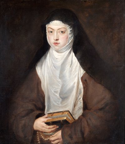 Ana Dorothea, Rudolf II:n tytär, elämä Royal Barefootin luostarissa Madridissa tekijältä Peter Paul Rubens