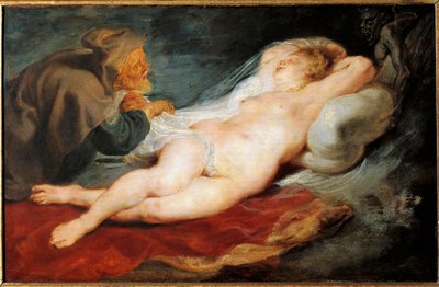 Angelica ja erakko. Orlando Furiosolta (maalaus tekijältä Peter Paul Rubens