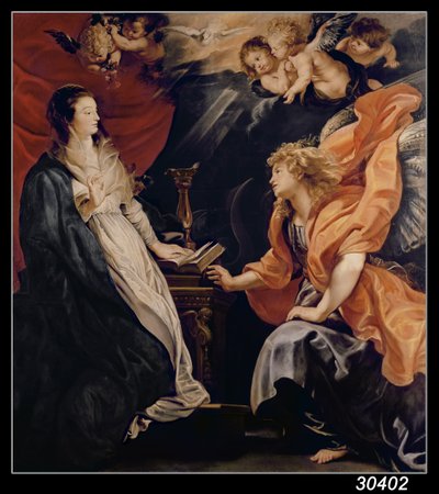 Ilmoitus, 1609 tekijältä Peter Paul Rubens