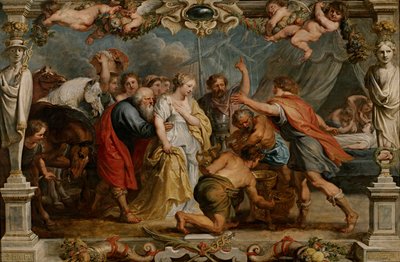 Briseis palautetaan Akillekselle tekijältä Peter Paul Rubens