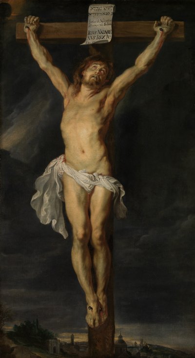 Kristus ristillä (öljy kankaalle) tekijältä Peter Paul Rubens