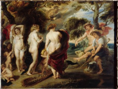 Pariisin tuomio tekijältä Peter Paul Rubens