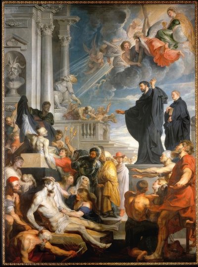 Das Wunder des Hl. Franz Xaver tekijältä Peter Paul Rubens