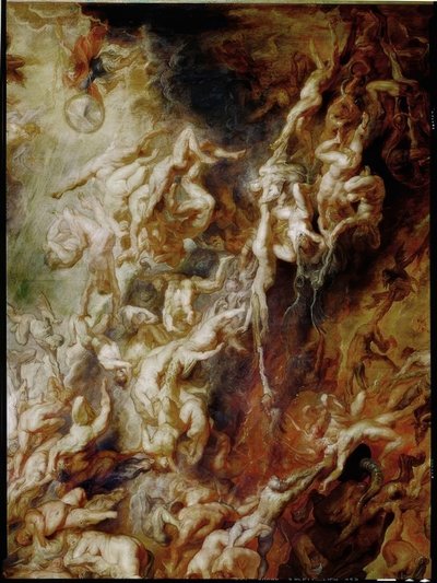 Der Höllensturz der Verdammten tekijältä Peter Paul Rubens