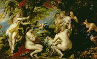 Diana ja Callisto, n. 1638-40 (öljy kankaalle) tekijältä Peter Paul Rubens