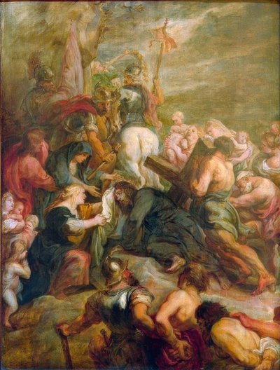 Die Kreuztragung tekijältä Peter Paul Rubens