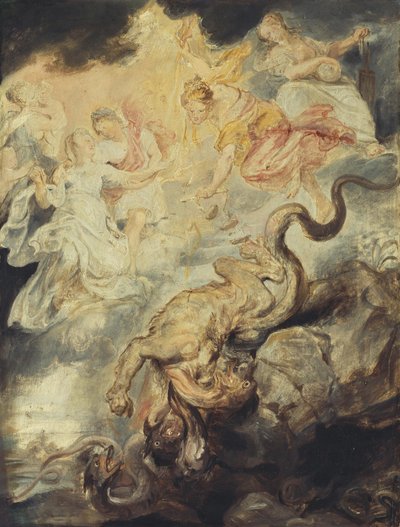 Sovinto (luonnos Medici-sarjaan) tekijältä Peter Paul Rubens