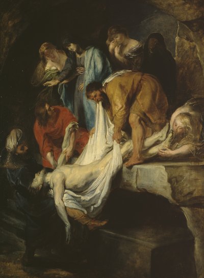 Hautaus tekijältä Peter Paul Rubens