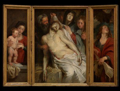 Jan Michielsenin ja hänen vaimonsa Maria Maesin epitafia tekijältä Peter Paul Rubens