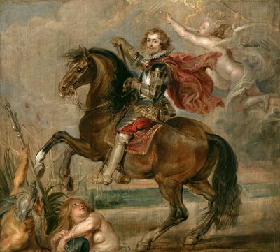 Buckinghamin herttuan ratsastusmuotokuva tekijältä Peter Paul Rubens