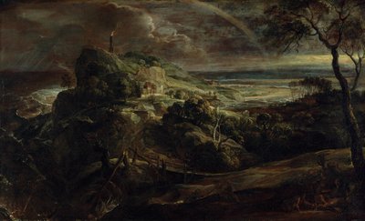 Saksa: Landschaft mit dem Schiffbruch des Paulus Landscape with the Shipwreck of Paulus (Maisema Paavalin haaksirikosta) tekijältä Peter Paul Rubens
