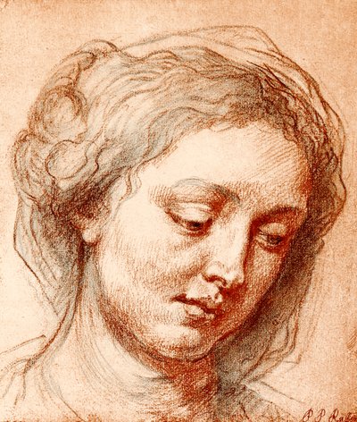 Tyttöjen pää tekijältä Peter Paul Rubens