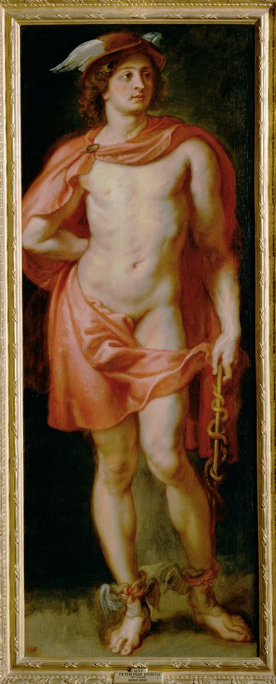 Jumala Merkurius, maalattu Torre de La Paradaa varten (maalaus kankaalle) tekijältä Peter Paul Rubens