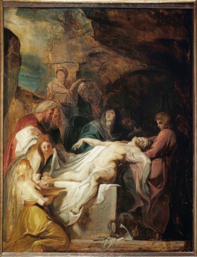 Grablegung Christi tekijältä Peter Paul Rubens