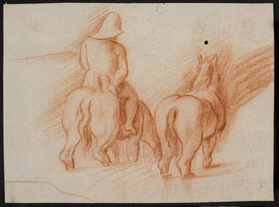 Pferde und Reiter aus "Der verlorene Sohn" tekijältä Peter Paul Rubens