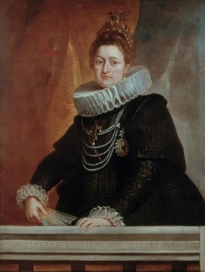 Infantin Isabella Clara Eugenia tekijältä Peter Paul Rubens