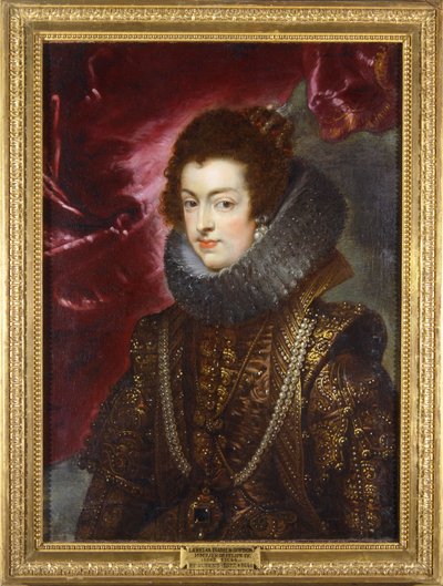 Bourbonin Isabella, noin 1629 (maalaus kankaalle) tekijältä Peter Paul Rubens