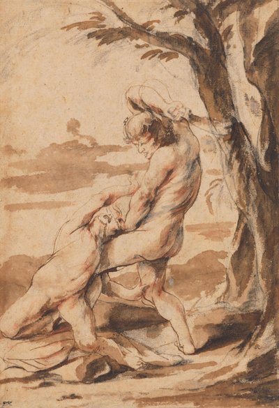 Kain tappaa Abelin tekijältä Peter Paul Rubens