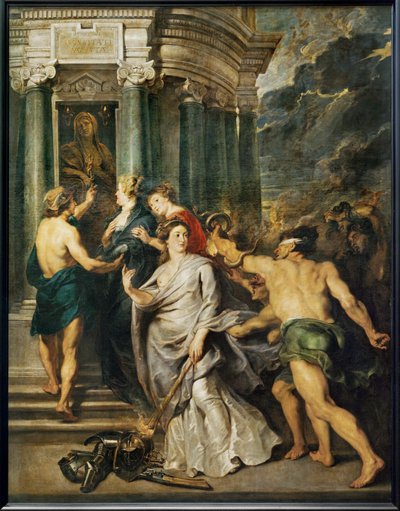 Rauhan päätös (maalaus kankaalle) tekijältä Peter Paul Rubens