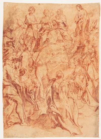 Maria mit dem Kind und Heiligen tekijältä Peter Paul Rubens
