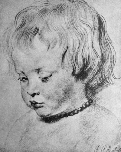 Nicholas Rubens yllään korallikaulakorussa tekijältä Peter Paul Rubens