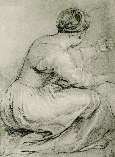 Yksi kuningas Lykomedeksen tyttäristä. tekijältä Peter Paul Rubens